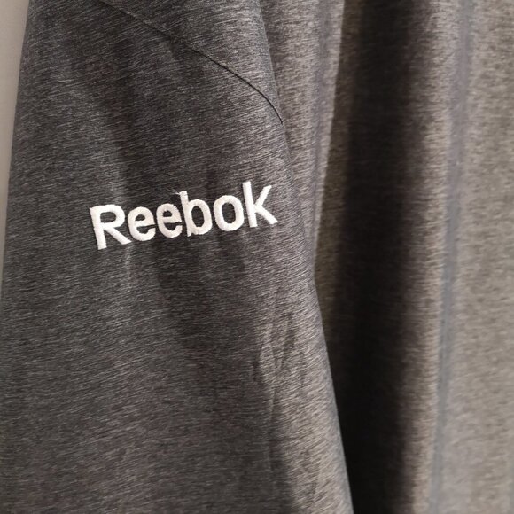 Reebok NFL Men's Size XL San Francisco 49ers Dark Grey Full Zip Spring Jacket - Picture 3 of 5